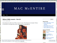 Tablet Screenshot of macmcentire.com